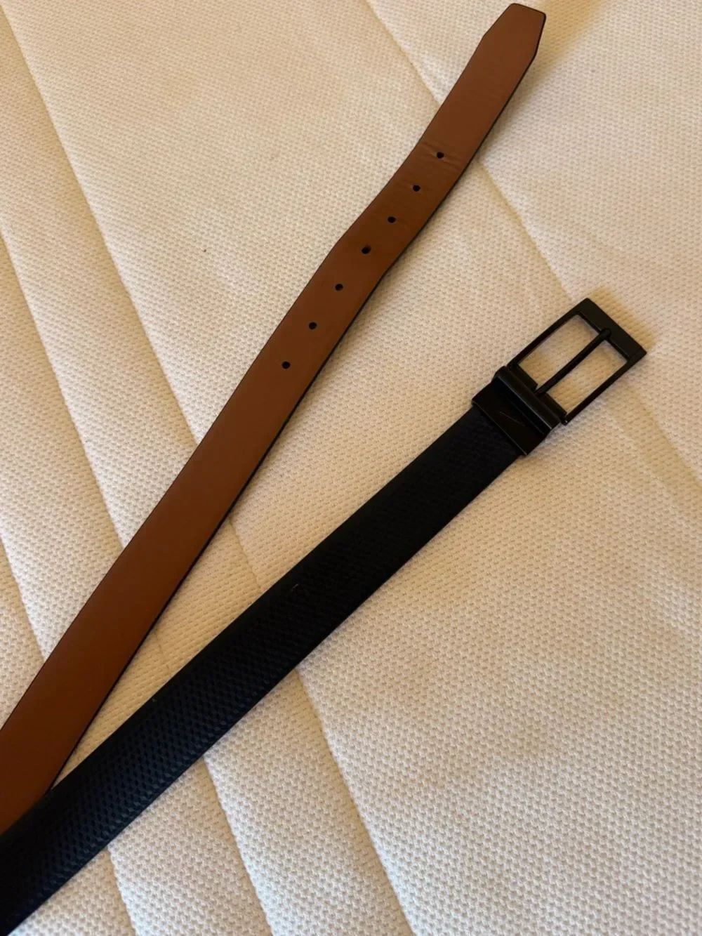 Mens Nike reversible belt
